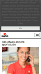 Mobile Screenshot of kuenzler-athletics.de
